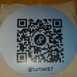 Personalized QR Code Sticker SET OF 50